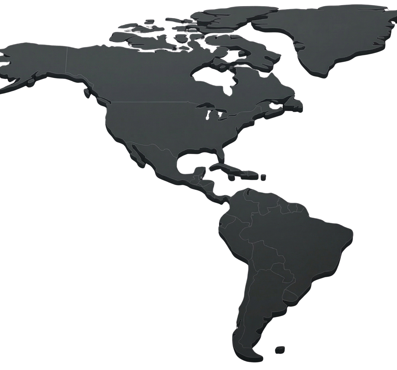 Mapa Américas